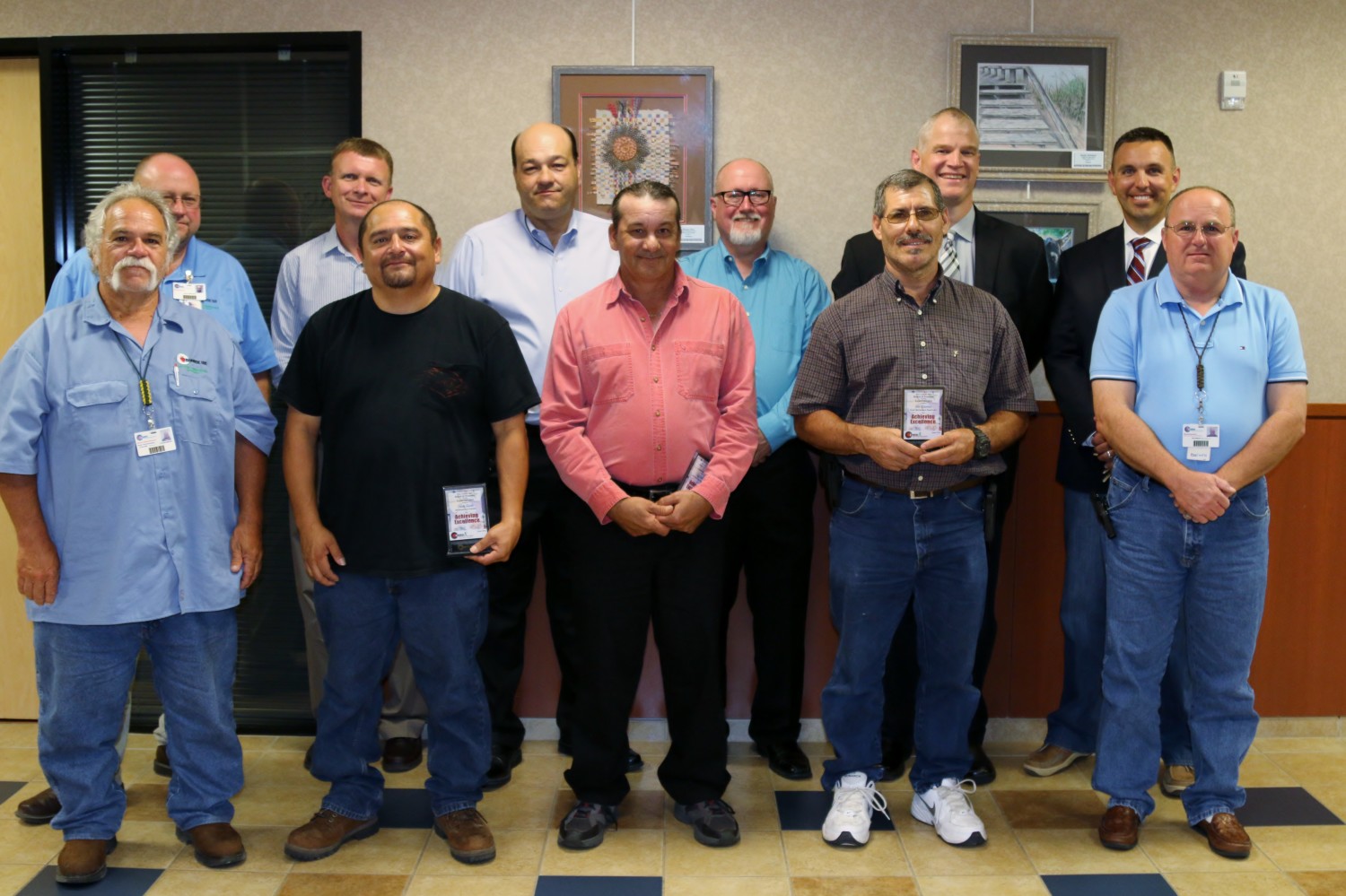 Maintenance and custodial staff receive awards