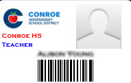Sample Employee ID Badge