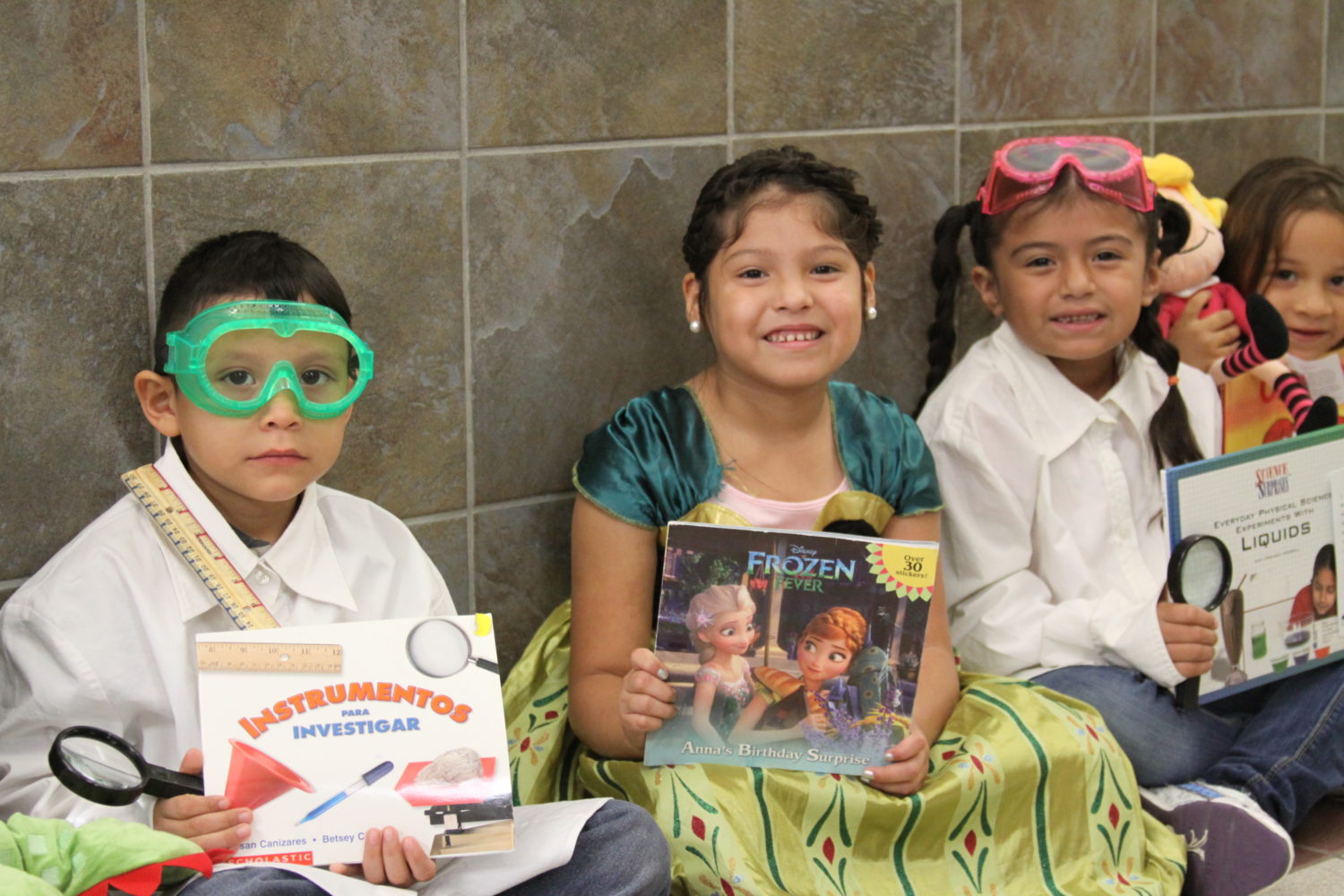 Anderson Elementary students participated in the School Book Parade.