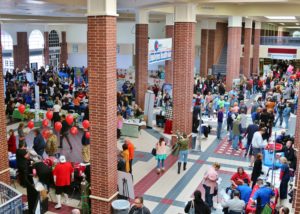 Over 650 CISD employees participate in the District's annual Health Fair.