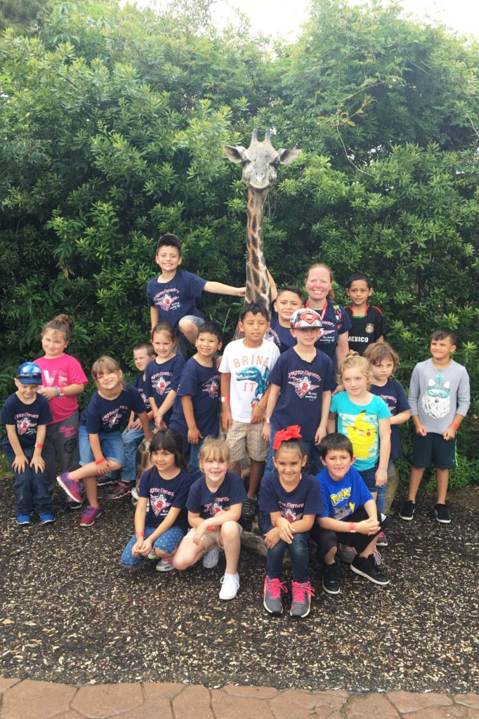 Creighton first graders enjoyed their field trip to the Houston Zoo