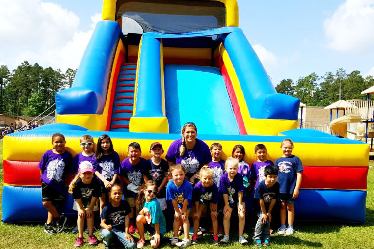 Creighton Elementary students enjoyed participating in Field Day.