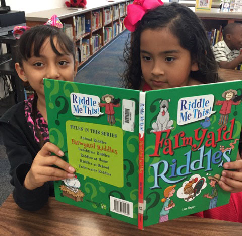 Reaves students read for a better life.