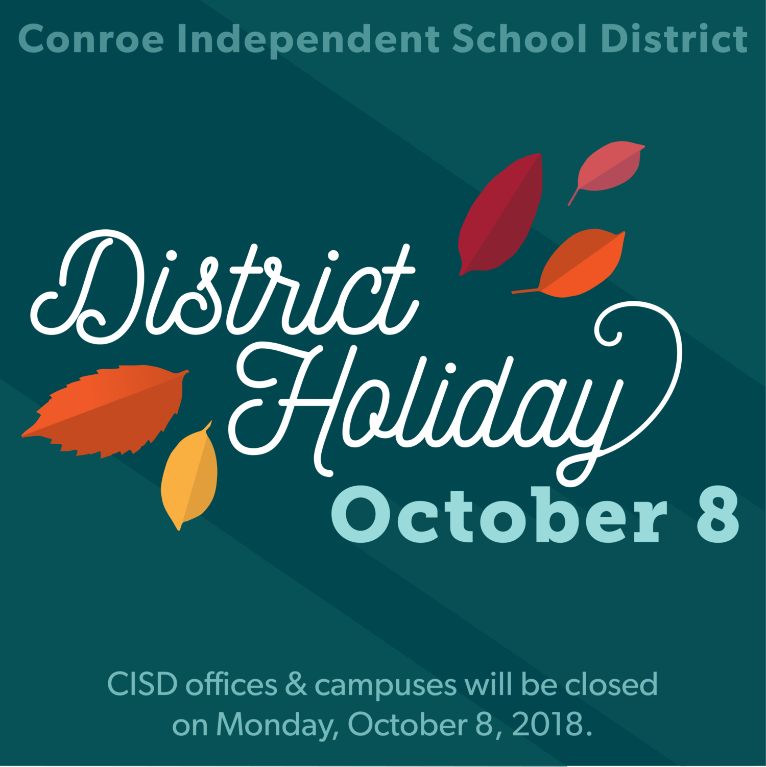 District Holiday