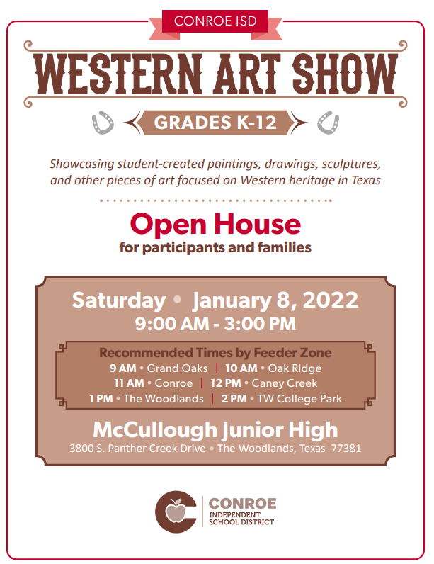 Western Art Show Flyer