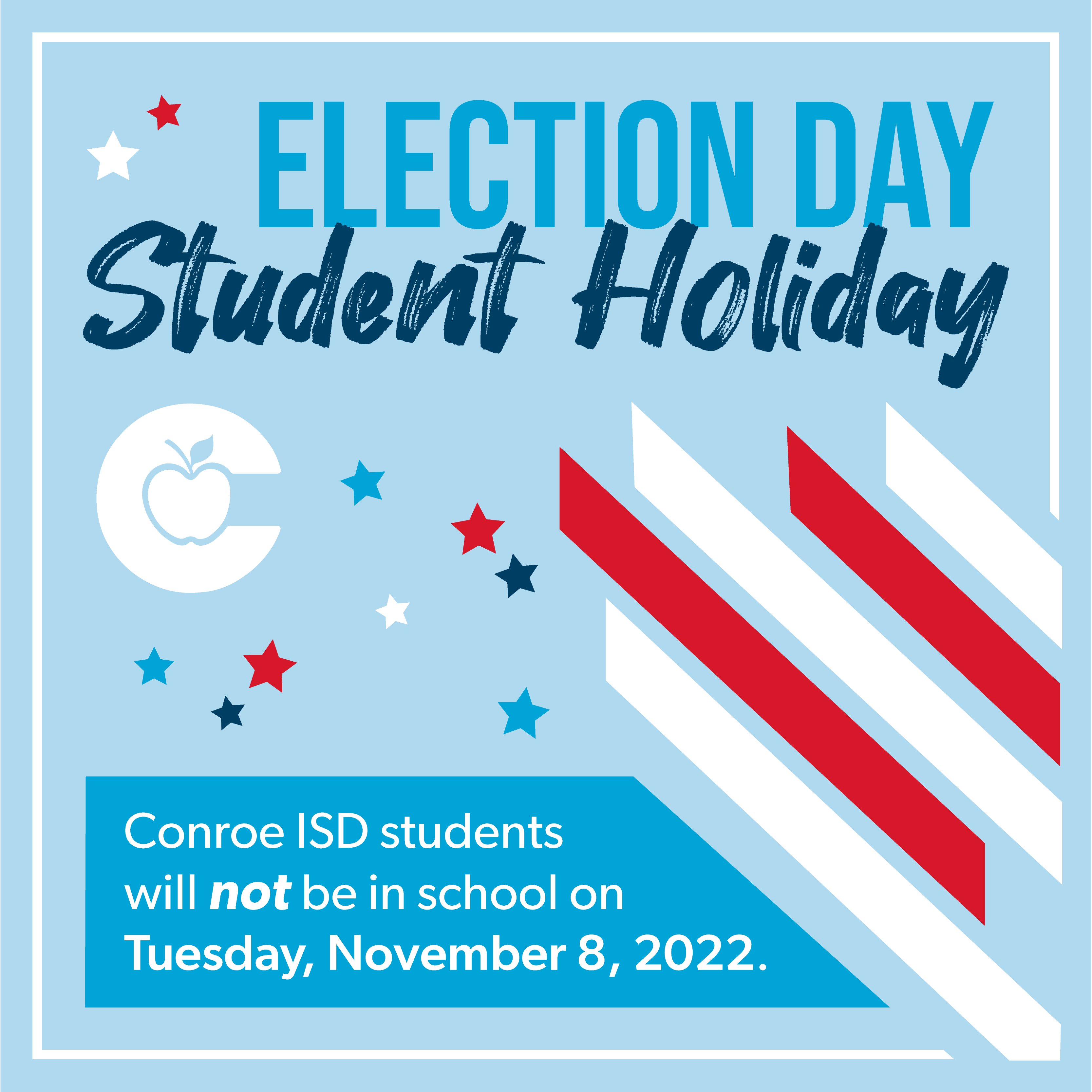 Election Day Student Holiday Button