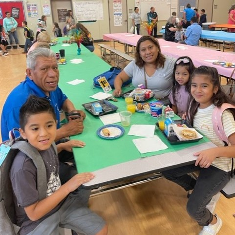Students at Creighton celebrated Grandparents Day with a delicious breakfast!