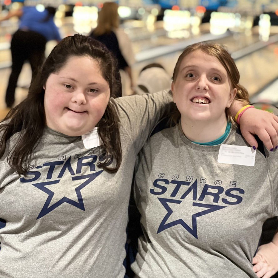 Students from the Conroe Stars enjoyed participating in the Area 6 Bowling competition!