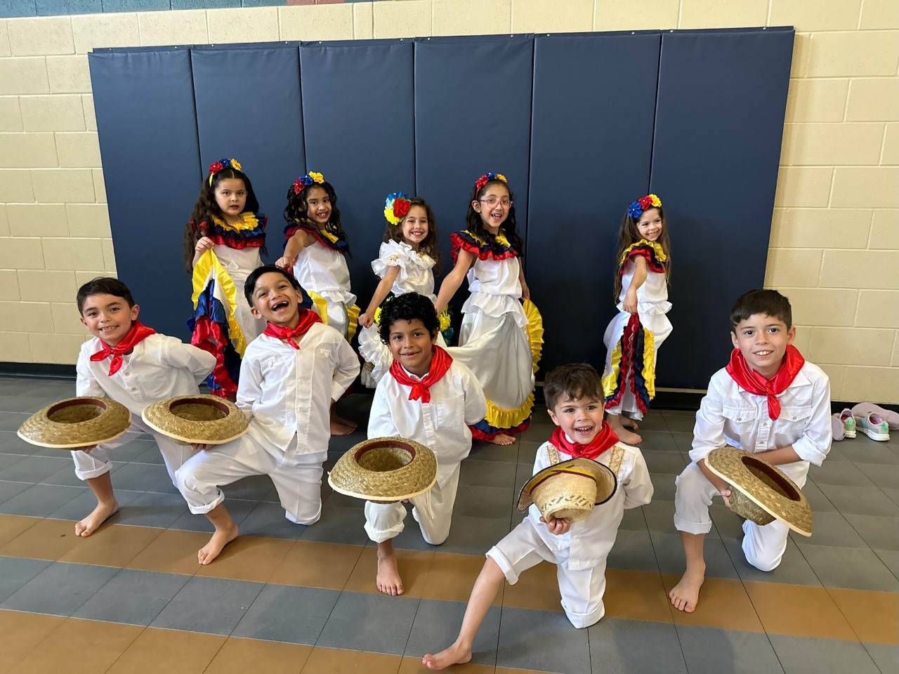 Students at Milam performed a Mother's Day Folkloric tribute!